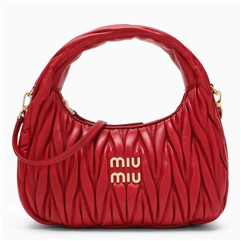 rote tasche miu miu|MIU MIU Taschen rot Damen .